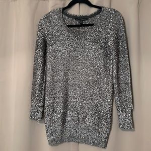 Women’s sparkly holiday sweater from White House black market